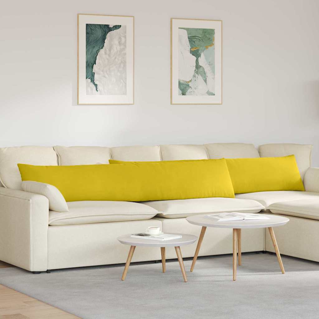 Sofakissen 2 Stück Blau 50 x 30 cm Cordstoff
