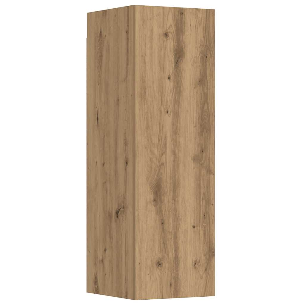 5-tlg. TV-Schrank-Set Weiß Holzwerkstoff