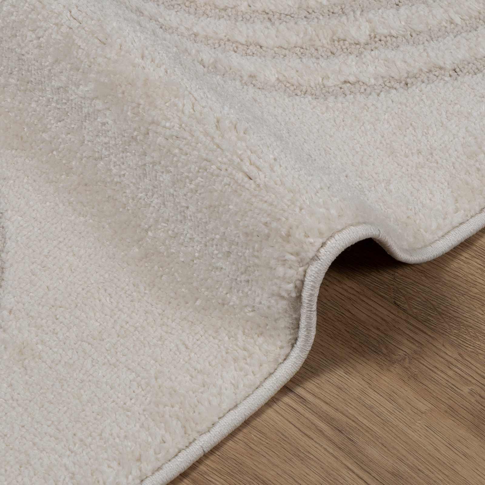 Bereichsteppiche Rechtwinklig GALATI Creme 150 x 80 cm