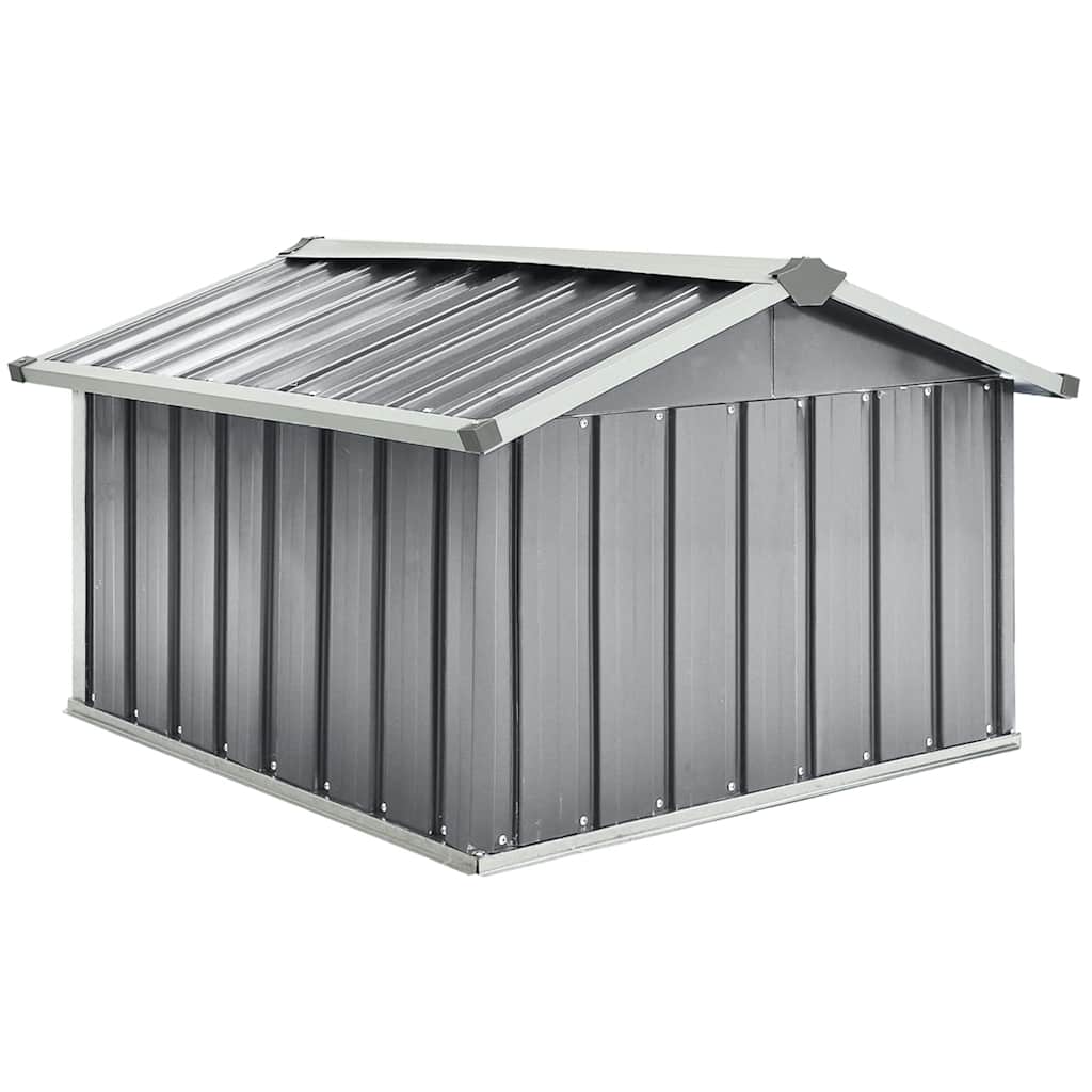Rasenmäher Garage 92x97x63 cm Verzinkter Stahl Grün