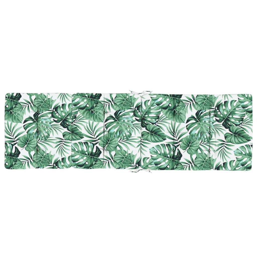 Liegestuhl-Auflagen 2 Stk. Creme Oxford-Gewebe