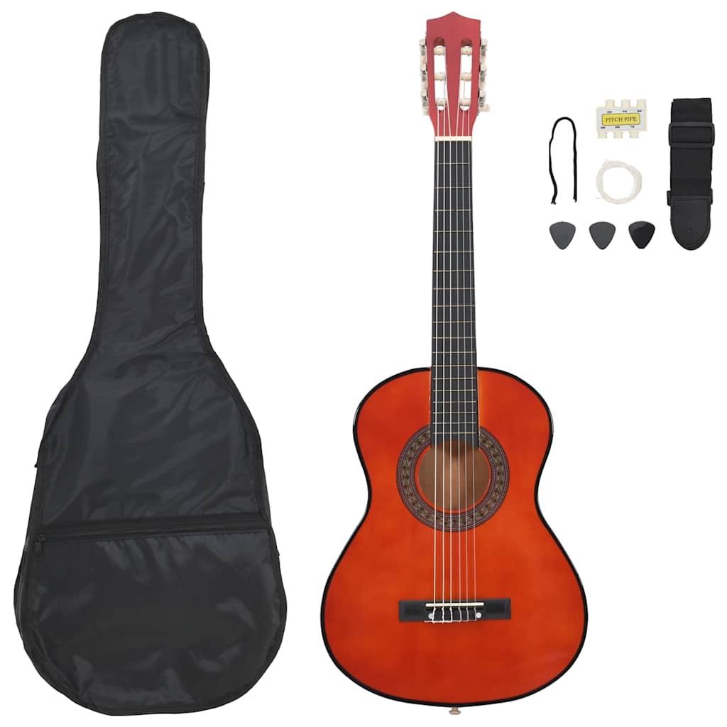 12.-tlg. Klassische Gitarre Set für Anfänger 4/4 39