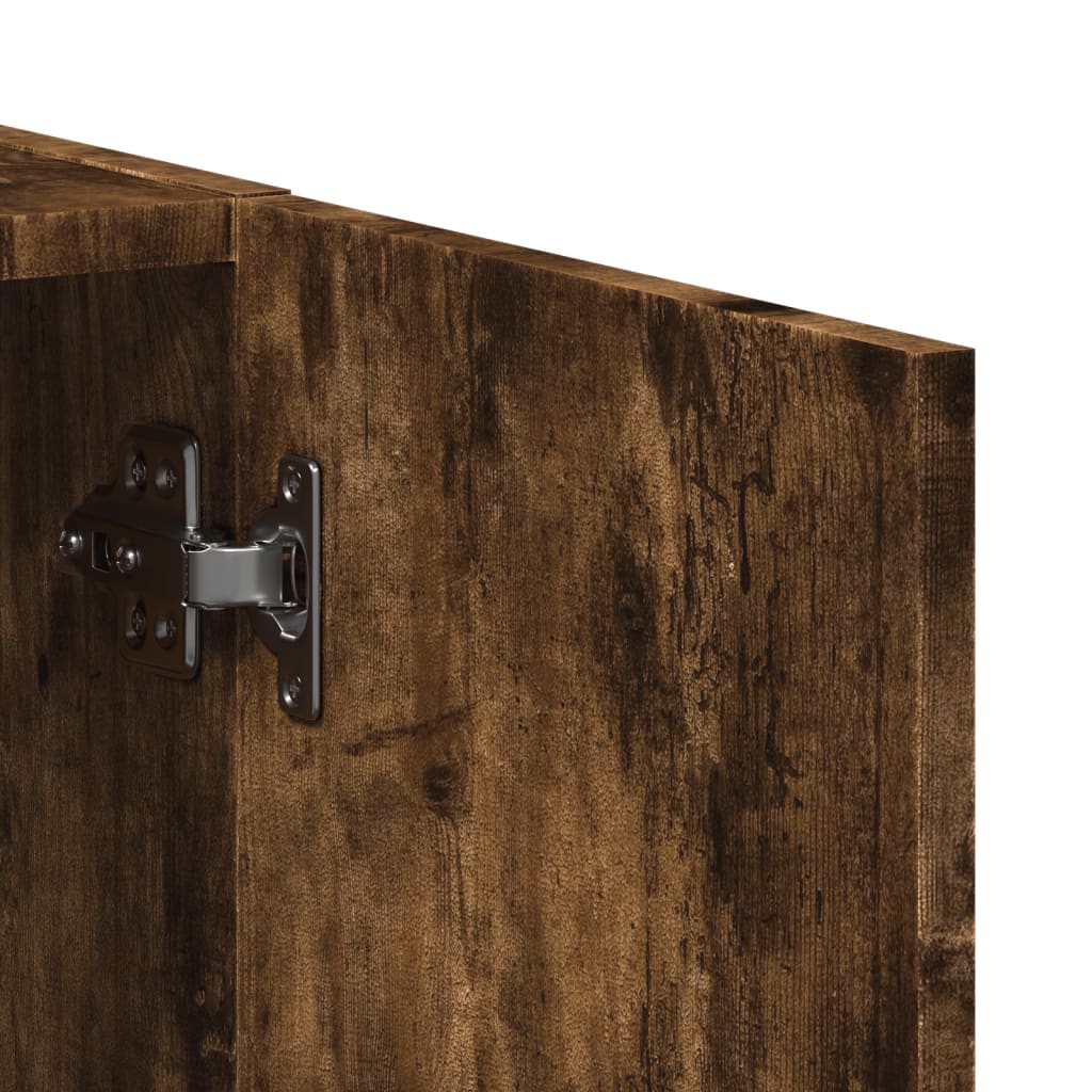 Aktenschrank Weiß 60x32x153 cm Holzwerkstoff