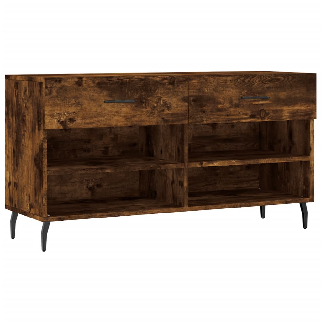 Schuhbank Weiß 102x35x55 cm Holzwerkstoff