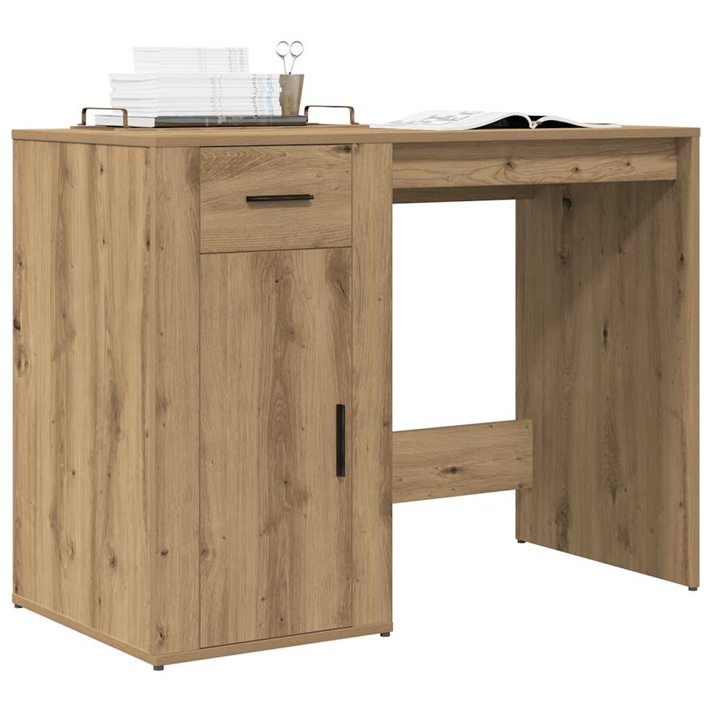 Schreibtisch Weiß 100x49x75 cm Holzwerkstoff
