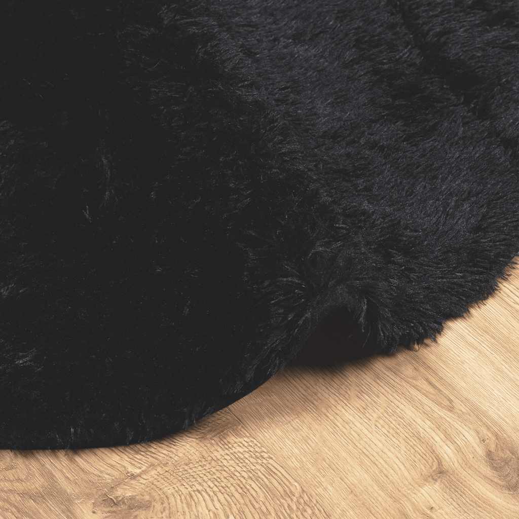 Teppich Shaggy Hochflor NAVARRA Beige 60x100 cm Polyester