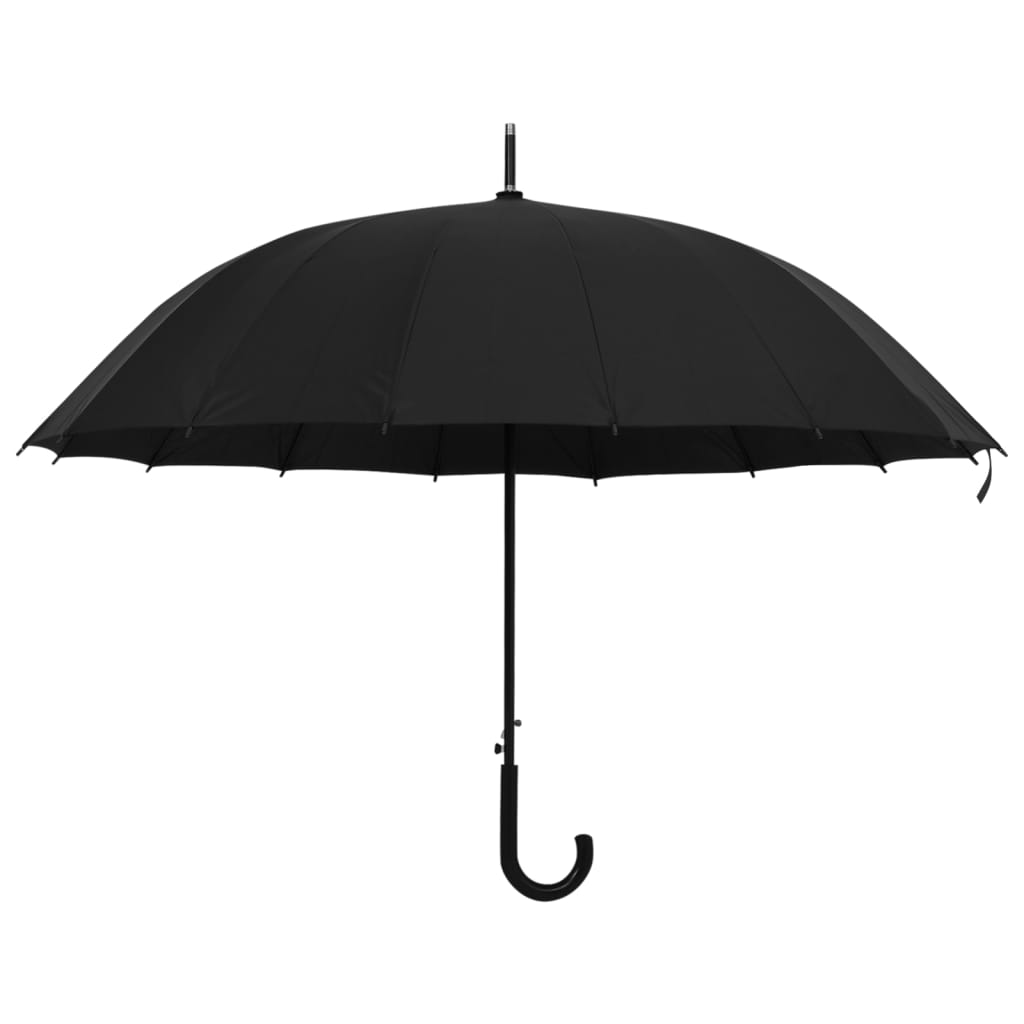 Regenschirm Automatisch Schwarz 105cm