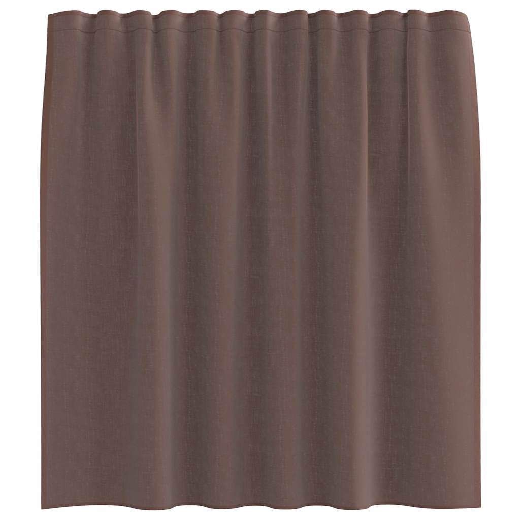 Voile Vorhänge mit Ösen 2 Stk. Apfelgrün 140x140 cm
