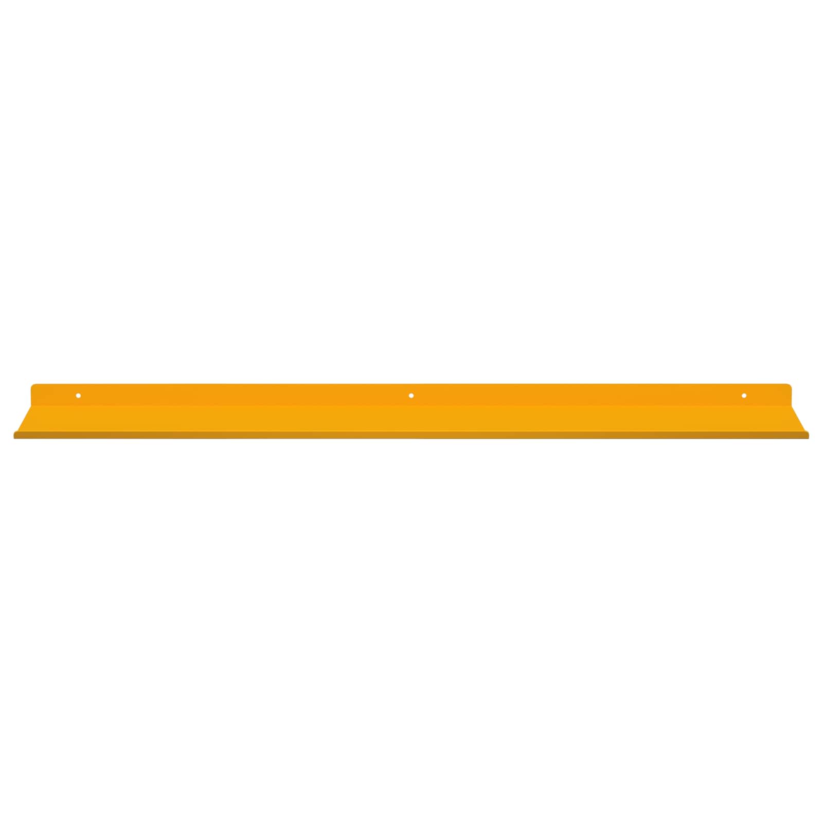 Schwebendes Regal 3 pcs Schwarz 40 x 9 x 2,5 cm Stahl