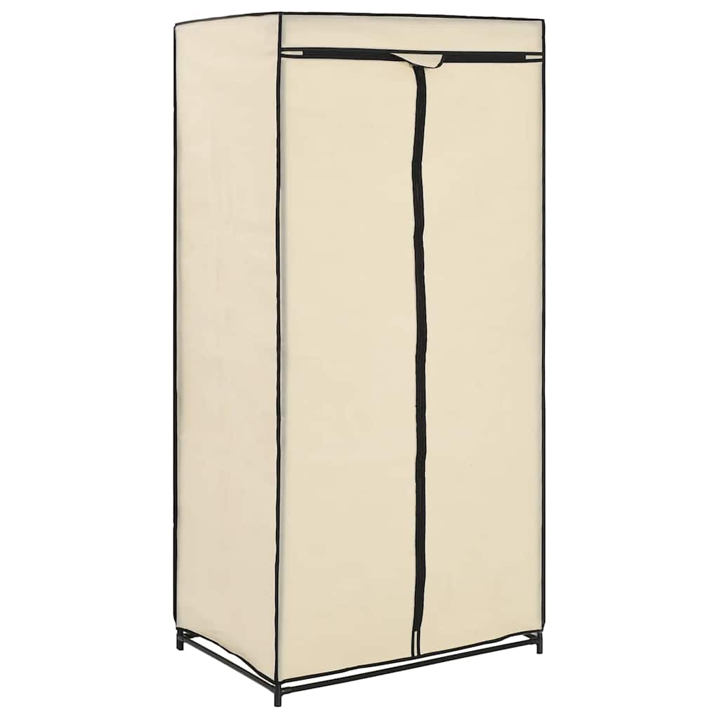 Kleiderschrank Schwarz 75×50×160 cm