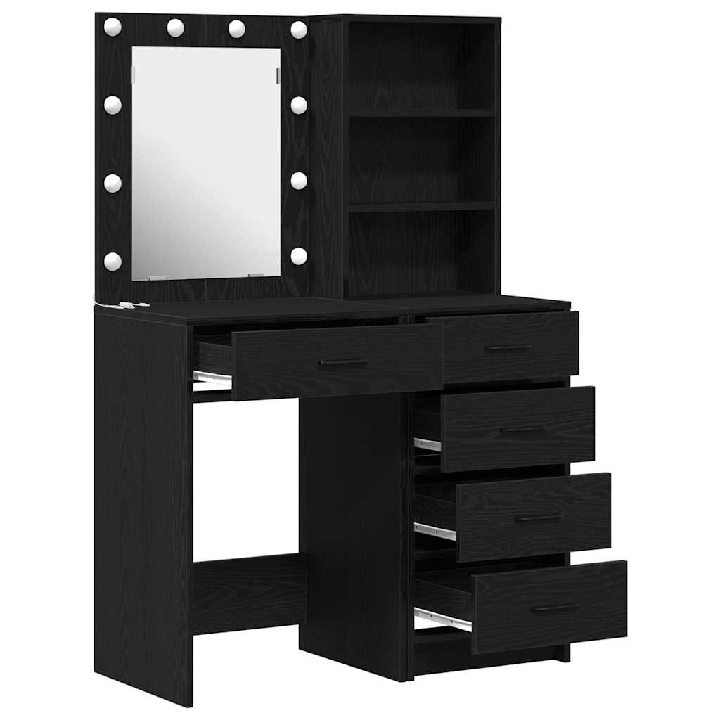 Schminktisch 2 pcs Weiß 50 x 41 x 135 cm Holzwerkstoff