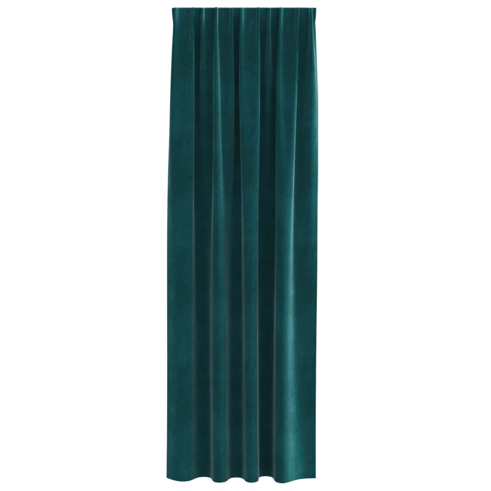 Verdunkelungsvorhänge 2 pcs Schwarz 140 x 140 cm Samt