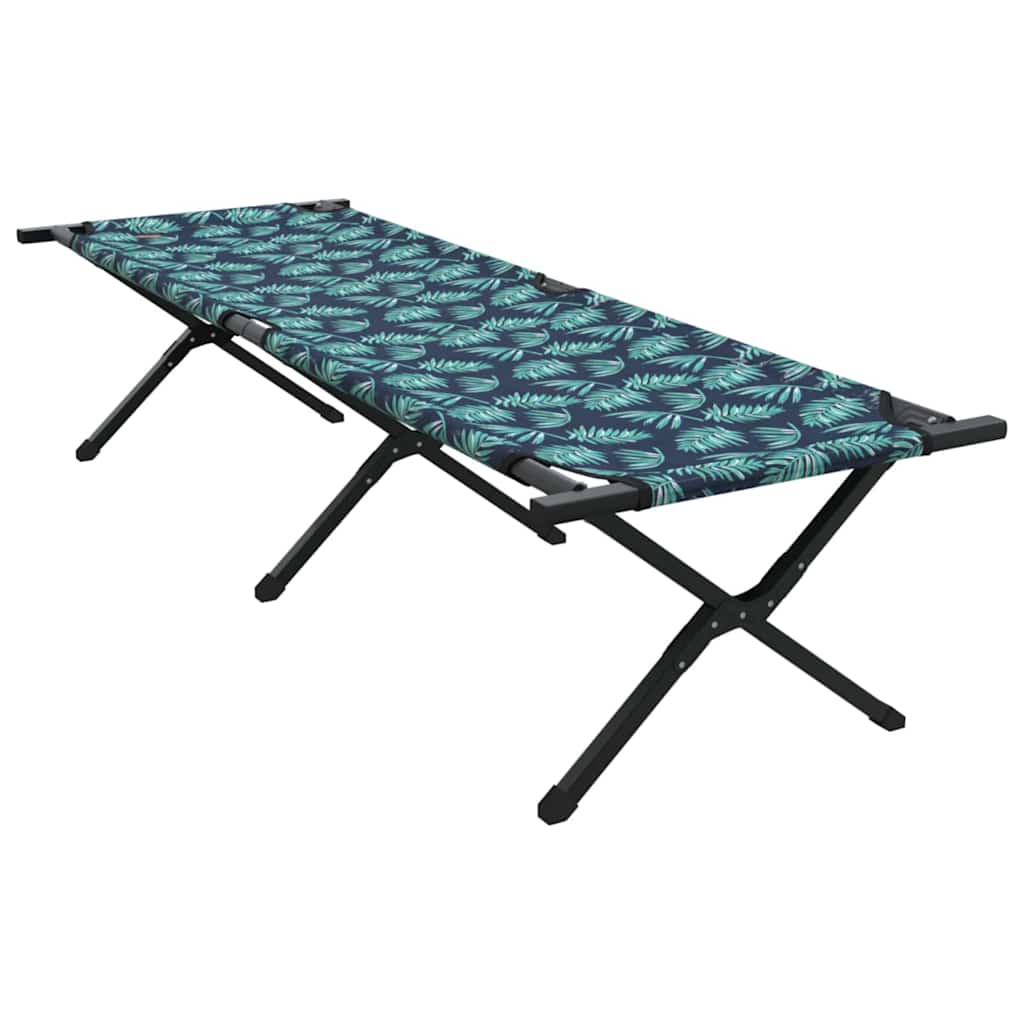 Klapp Schlafbett fürs Camping Blau 193 x 69 x 45 cm
