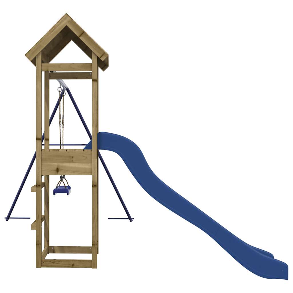 Spielturm Massivholz Kiefer