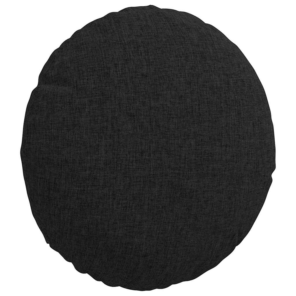 Sitzkissen 2 pcs Hellgrau Ø30 x 13 cm Stoff