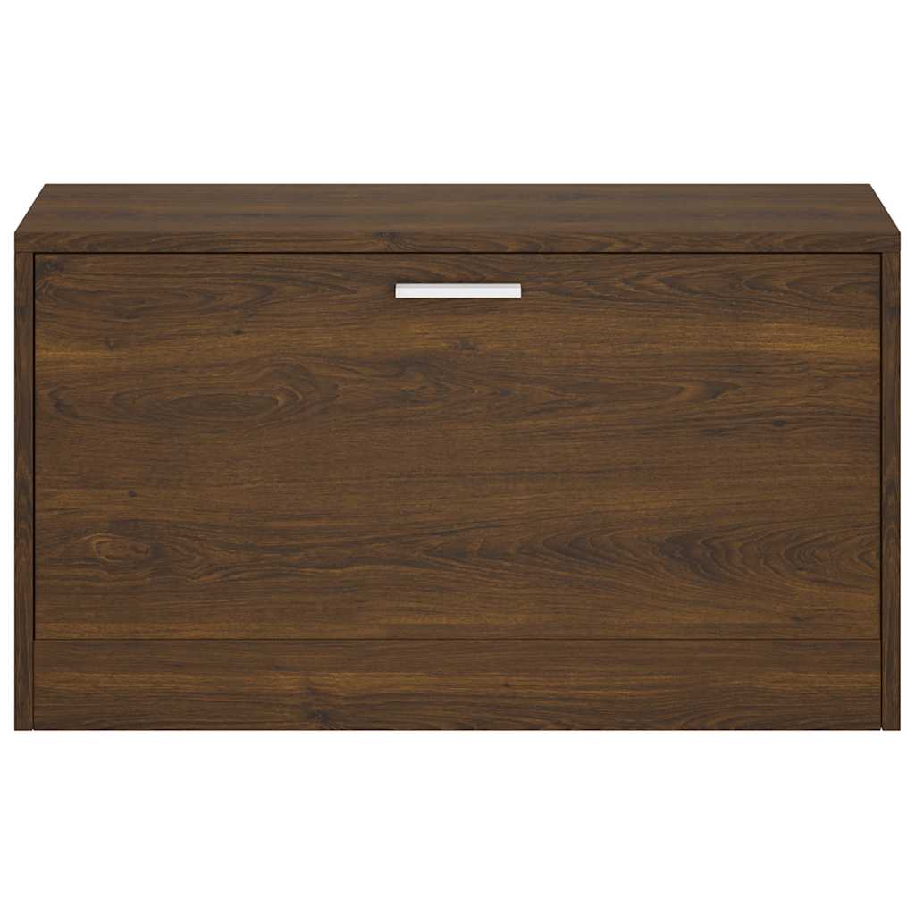 Schuhbank Eiche 80x24x45 cm