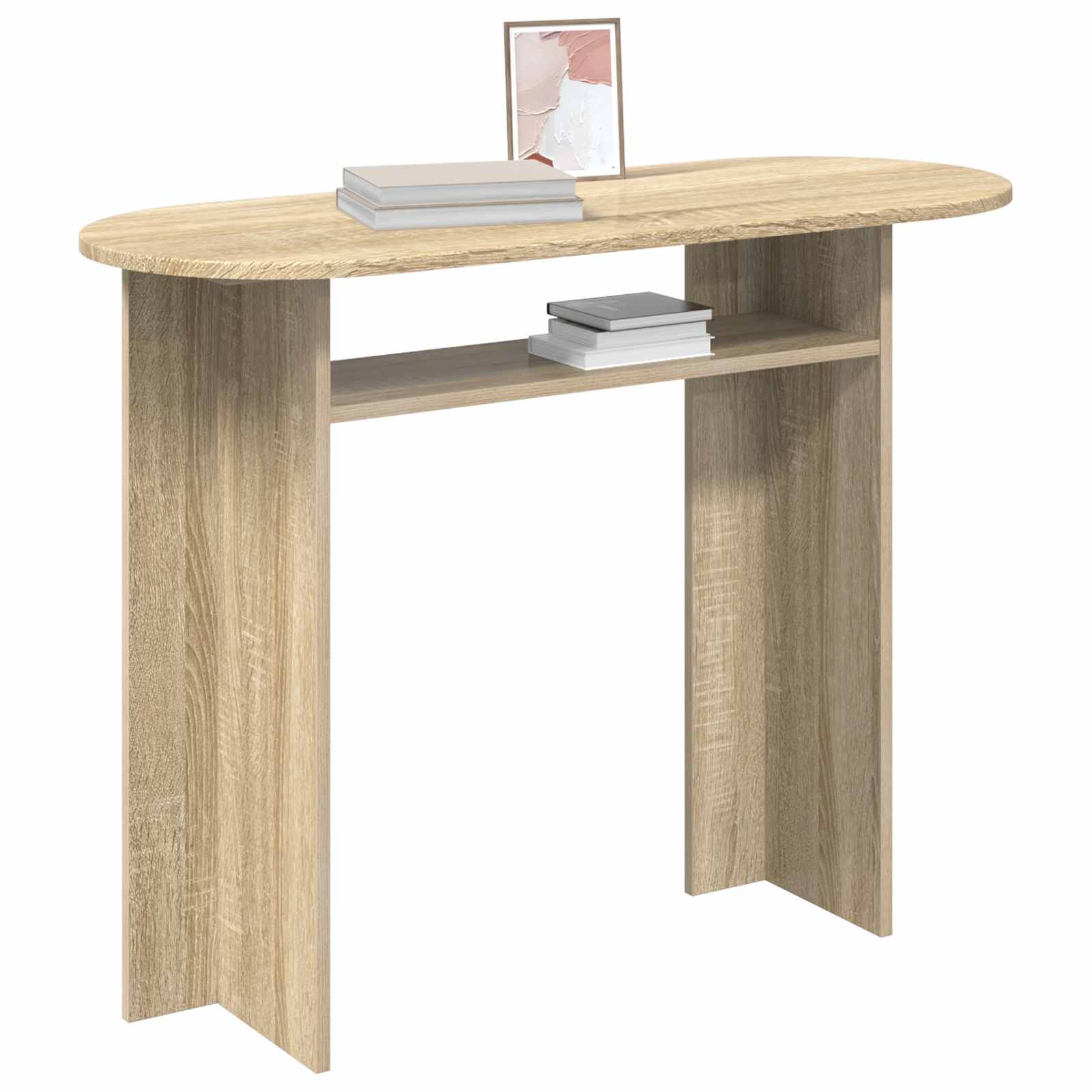 Konsolentisch Weiß 100 x 39,5 x 75 cm Holzwerkstoff