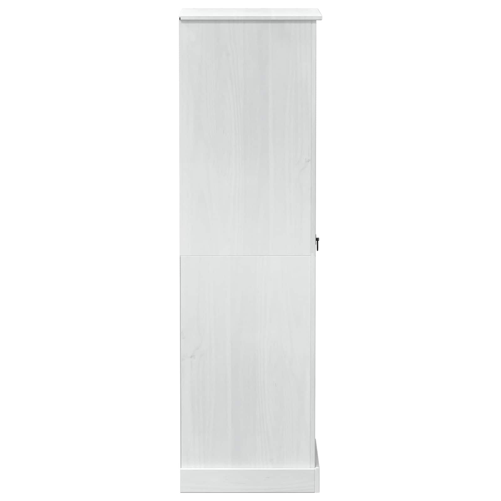Kleiderschrank Corona 55x50x170 cm Massivholz Kiefer