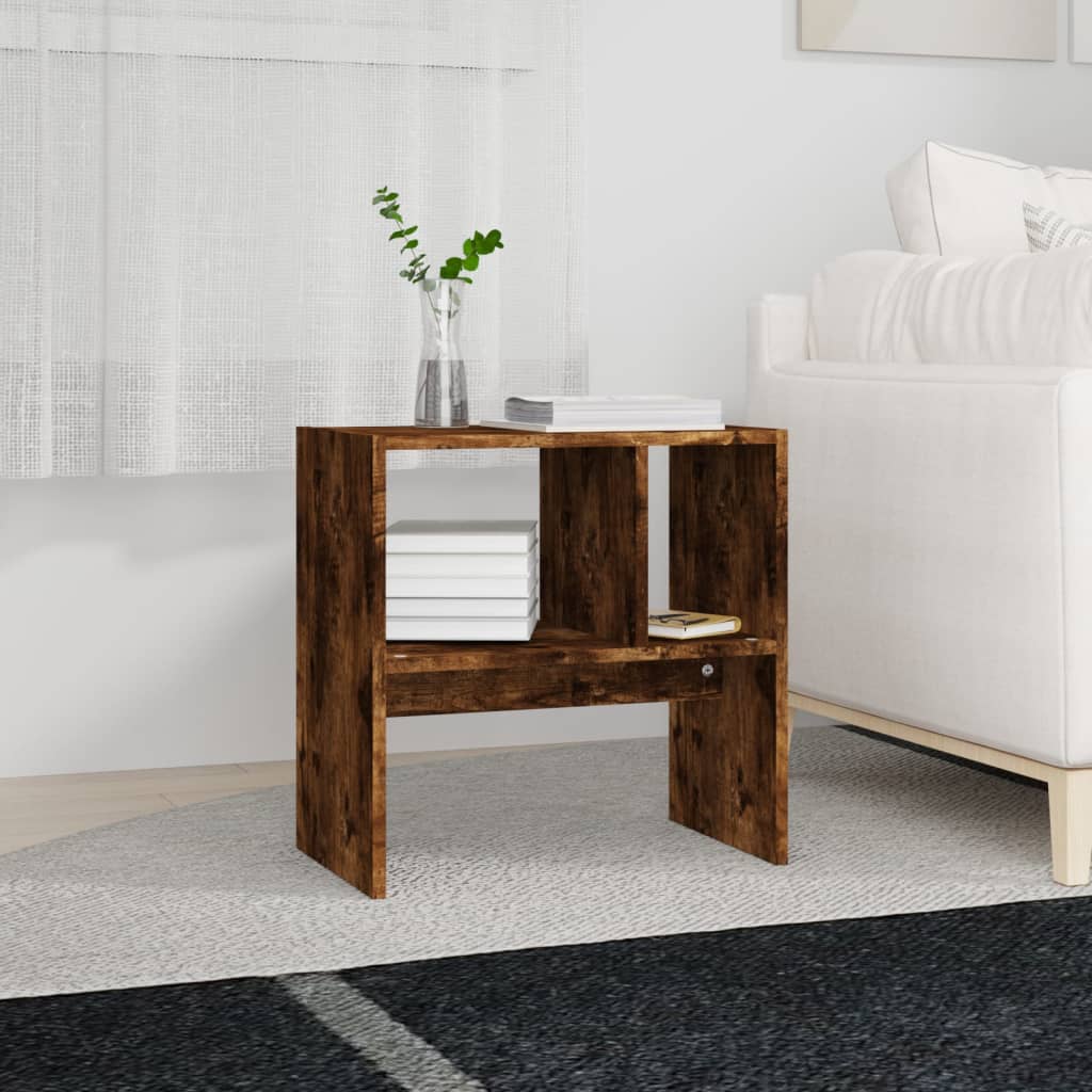 Beistelltisch Weiß 50x30x50 cm Holzwerkstoff