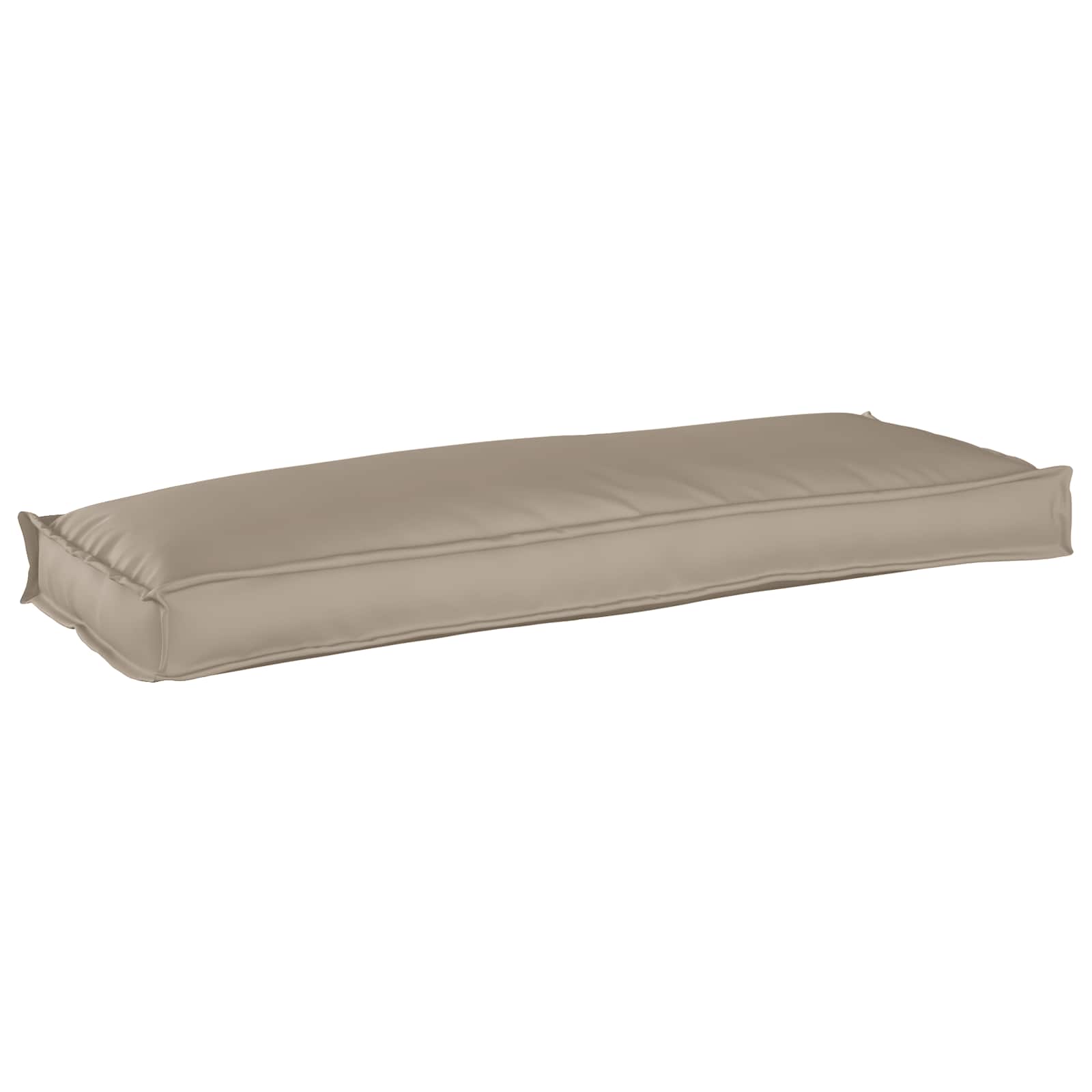 Kissen Anthrazit 110 x 40 x 8 cm Oxford-Stoff