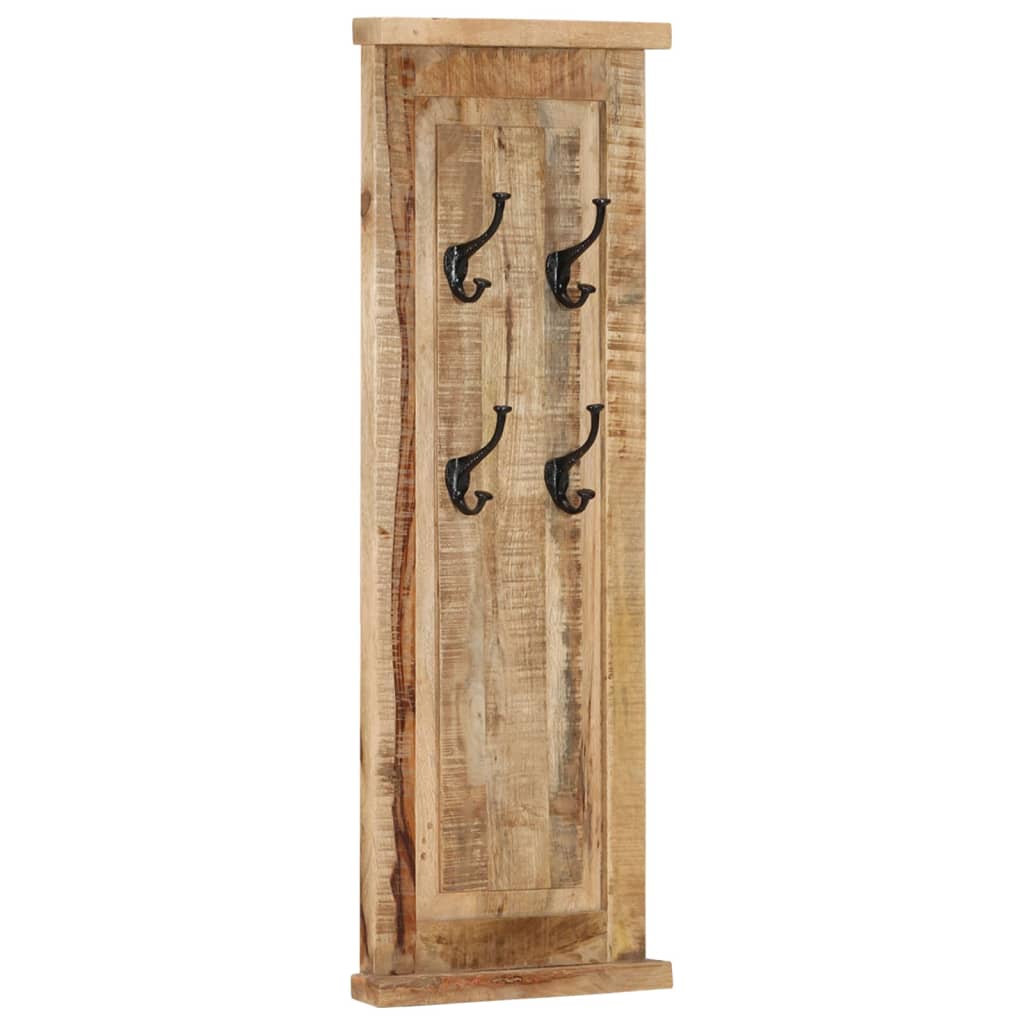 Garderoben 2 Stk. Massivholz Akazie 38x100 cm