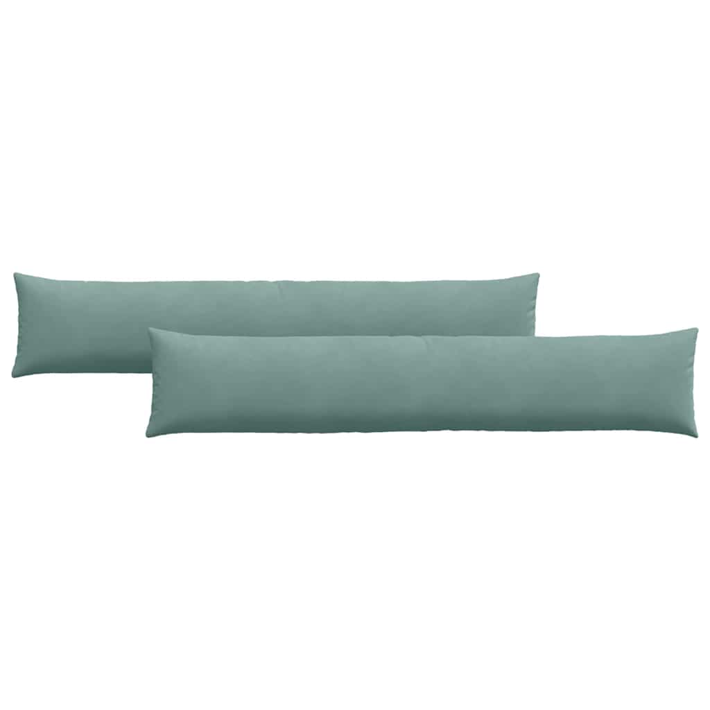 Sofakissen 2 Stück Blau 50 x 30 cm Cordstoff
