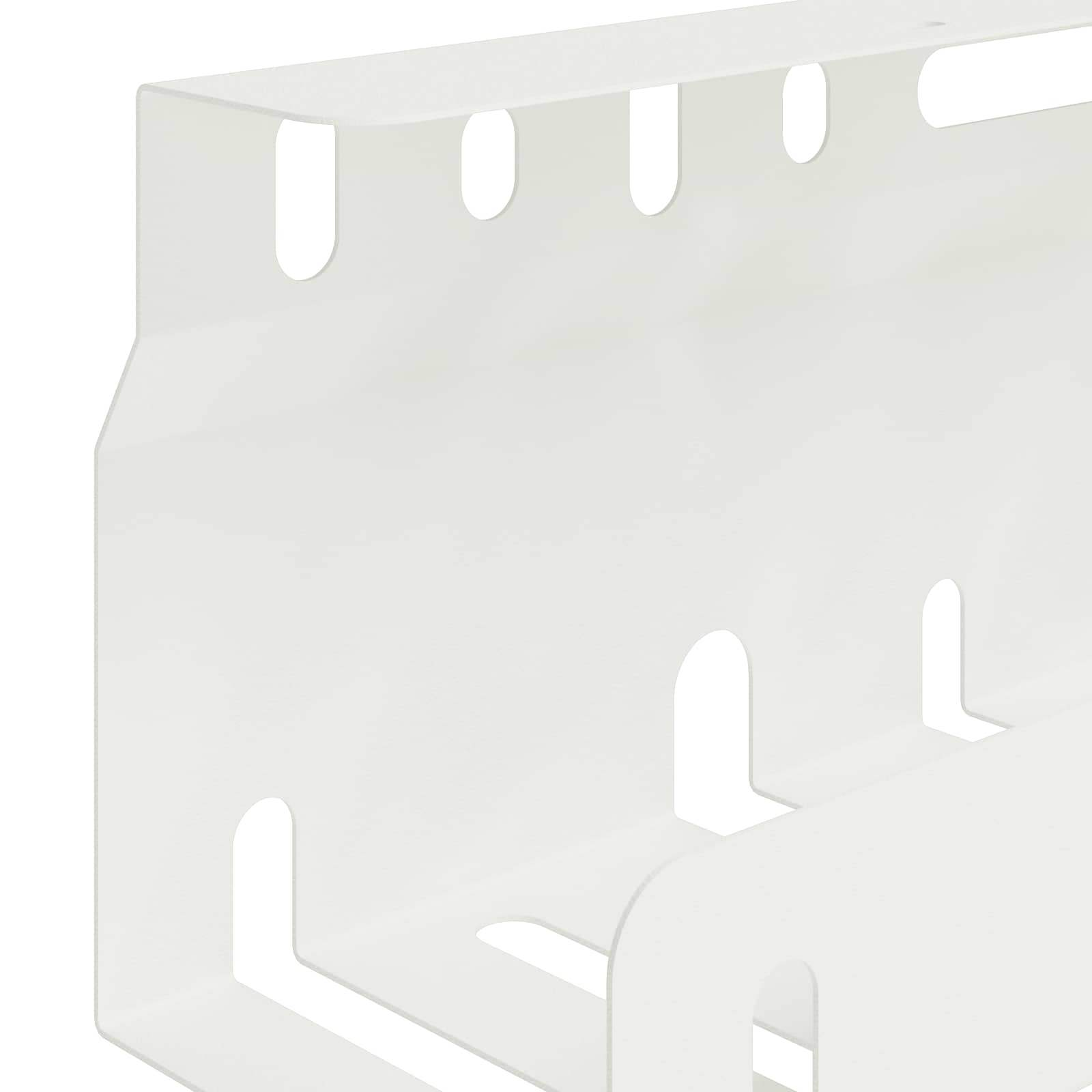 Unter dem Schreibtisch Kabelmanagement Tray 2 Stk. Anthrazit