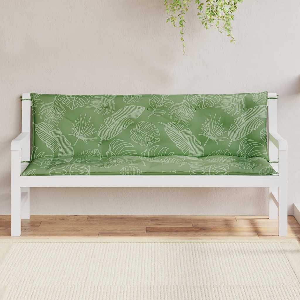 Gartenbank-Auflage Anthrazit 100x(50+50)x7 cm Oxford-Gewebe