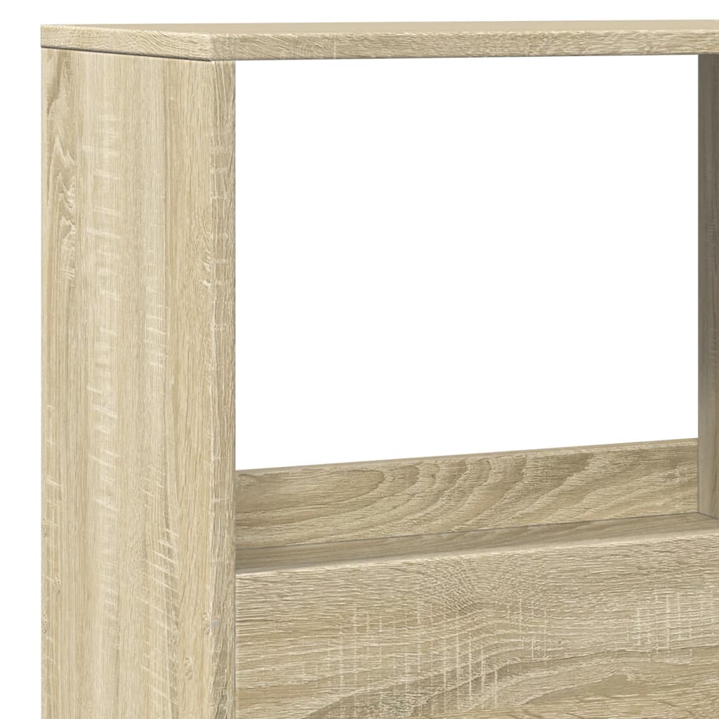 Bücherregal Weiß 100x33x135 cm Holzwerkstoff