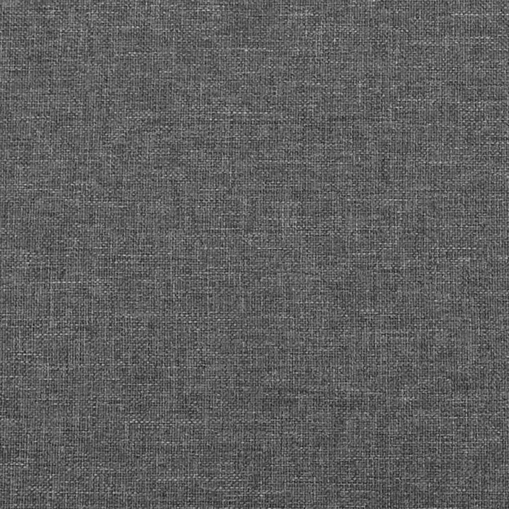Kopfteil Hellgrau 80x5x118/128 cm Stoff