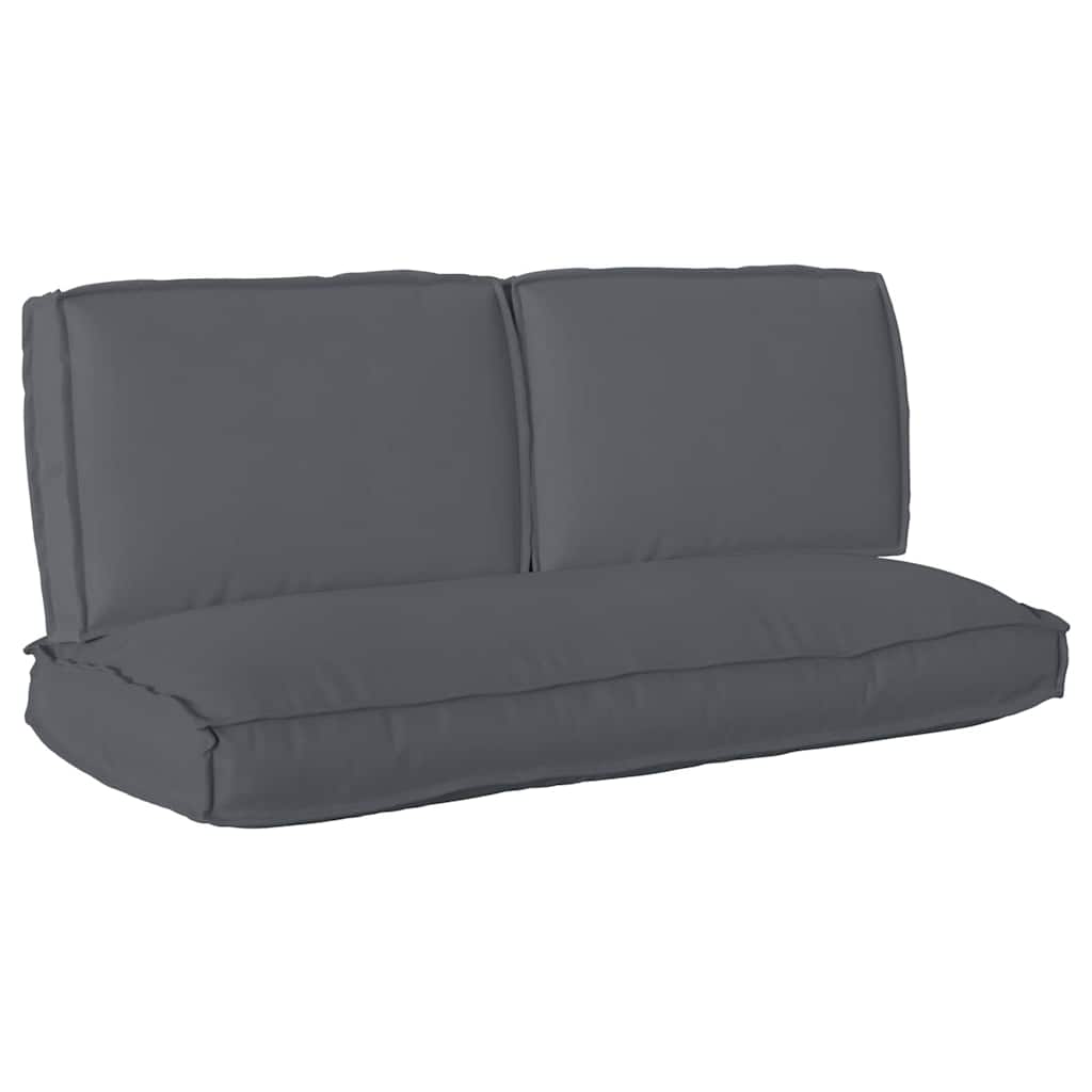 Kissenset 3 pcs Anthrazit Oxford-Stoff