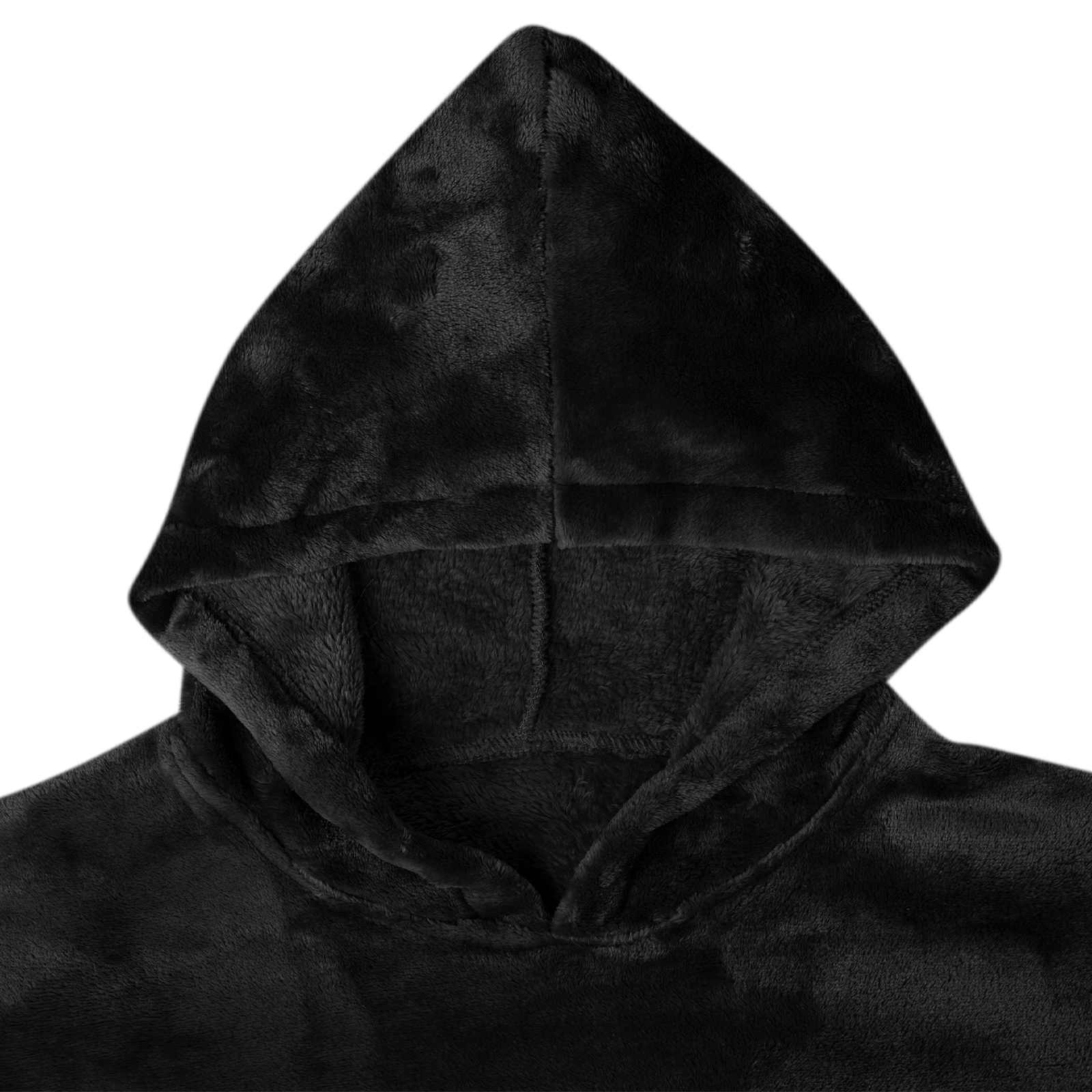 Decken-Hoodie Beige S Flanell