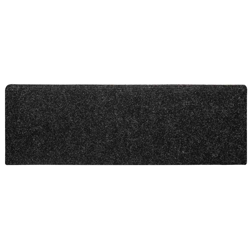 Stufenmatten Selbstklebend 15 Stk. 65x21x4 cm Hellbraun Rechteckiger Rand
