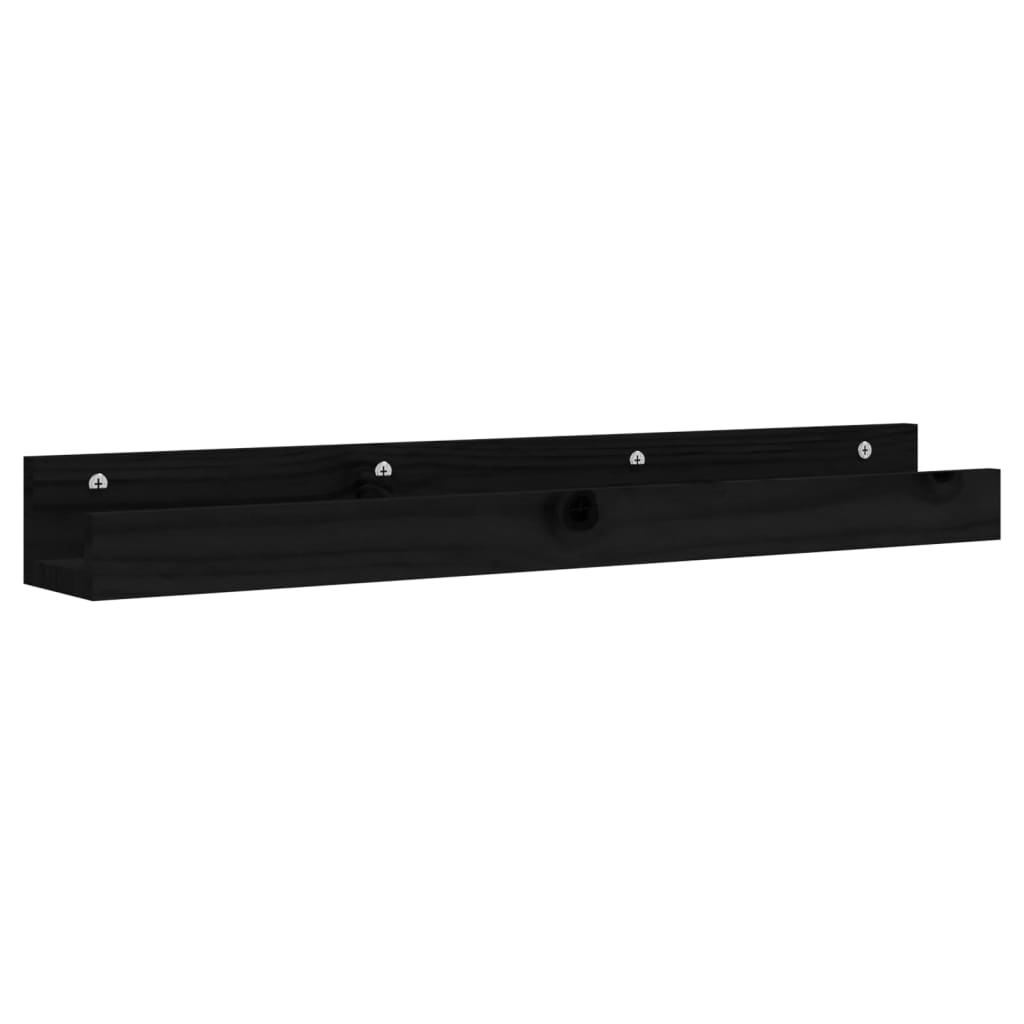 Wandregale 2 Stk. 50x12x9 cm Massivholz Kiefer