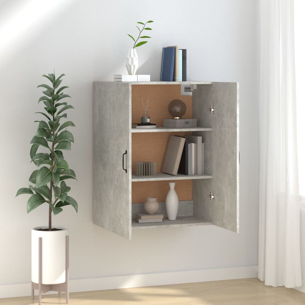 Hängeschrank Weiß 69,5x34x90 cm Holzwerkstoff