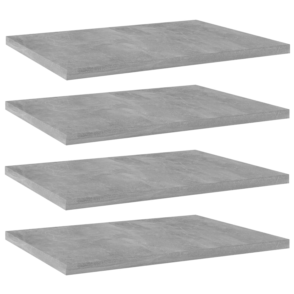 Bücherregal-Bretter 4 Stk. Weiß 40x10x1,5 cm Holzwerkstoff