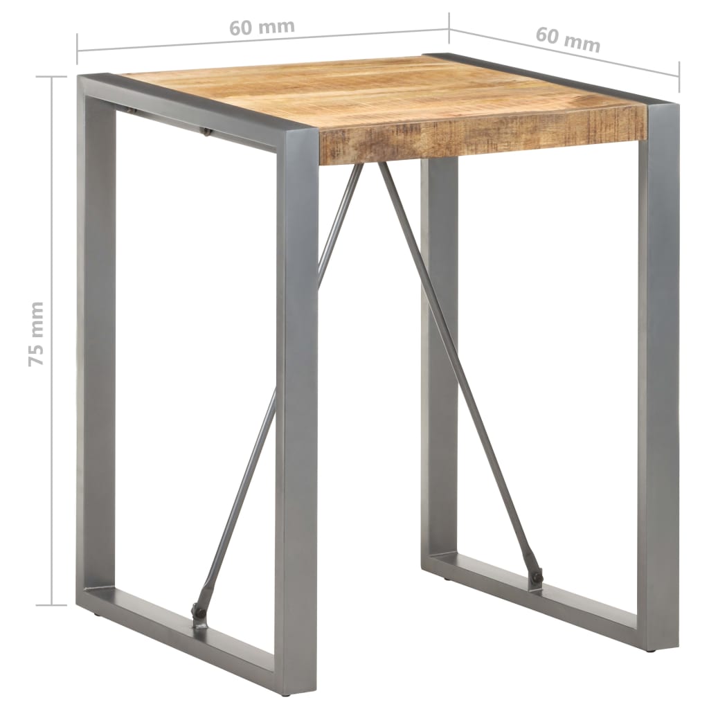 Esstisch 80x80x75 cm Massivholz