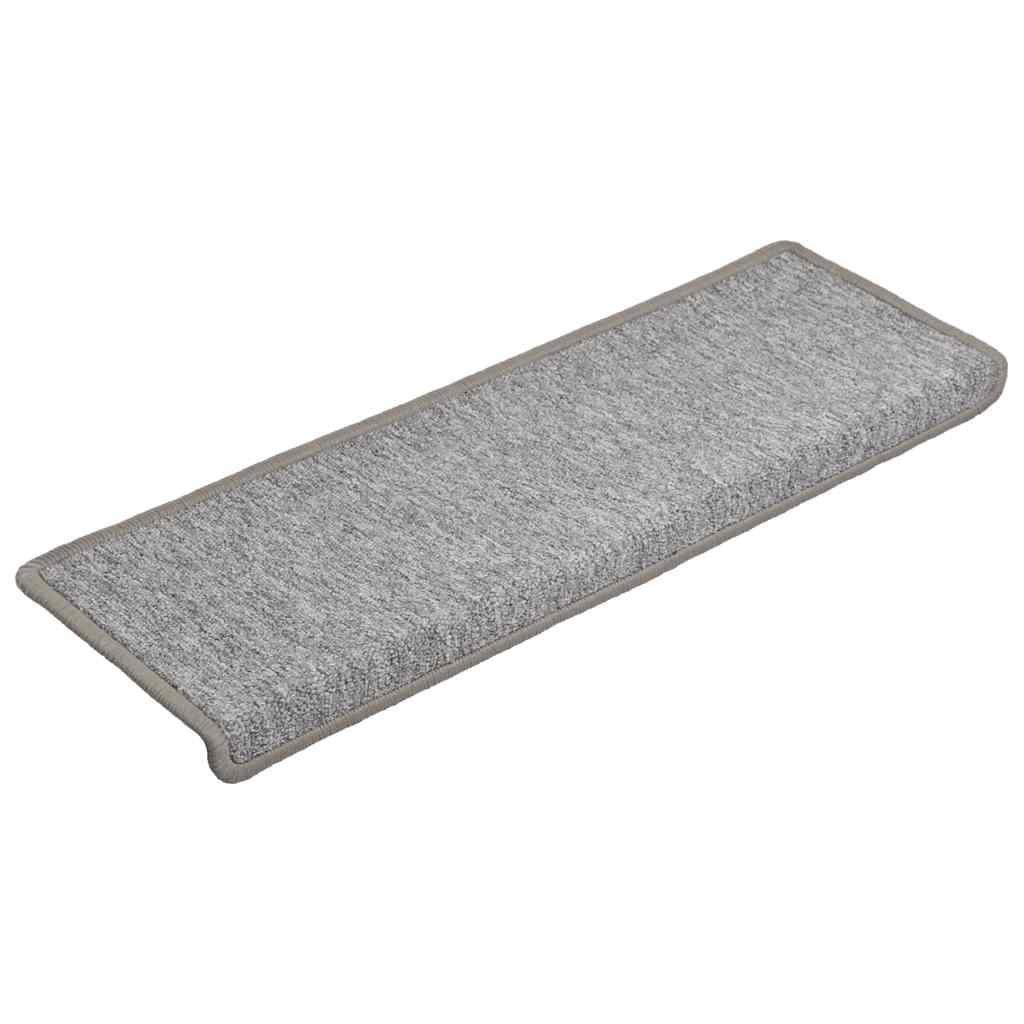Stufenmatten 15 Stk. 65x21x4 cm Anthrazit Rechteckiger Rand