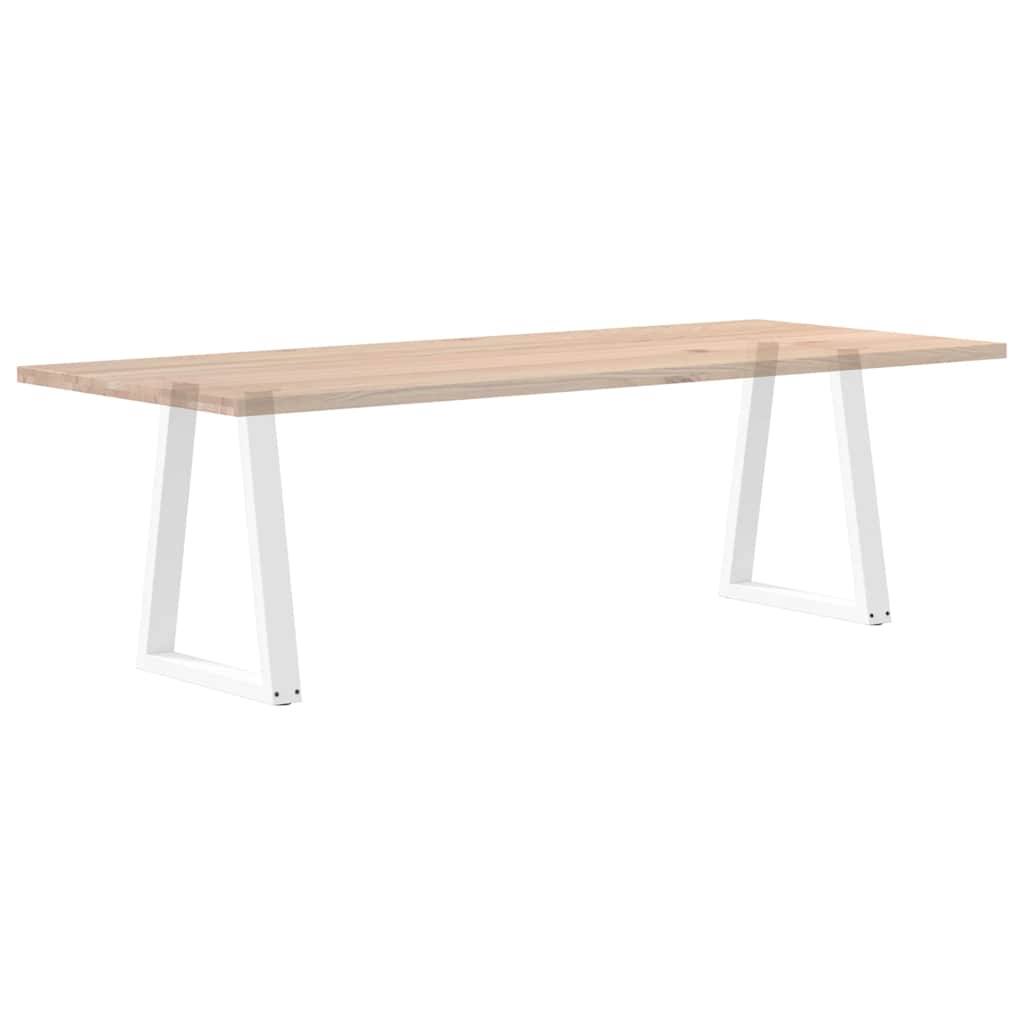 Couchtischbeine V-Form 2 Stück Schwarz 30x(30-31,3) cm Stahl