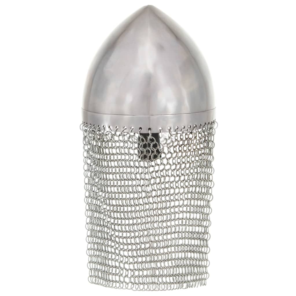Preußische Pickelhaube Antik Replik für LARP Schwarz Stahl