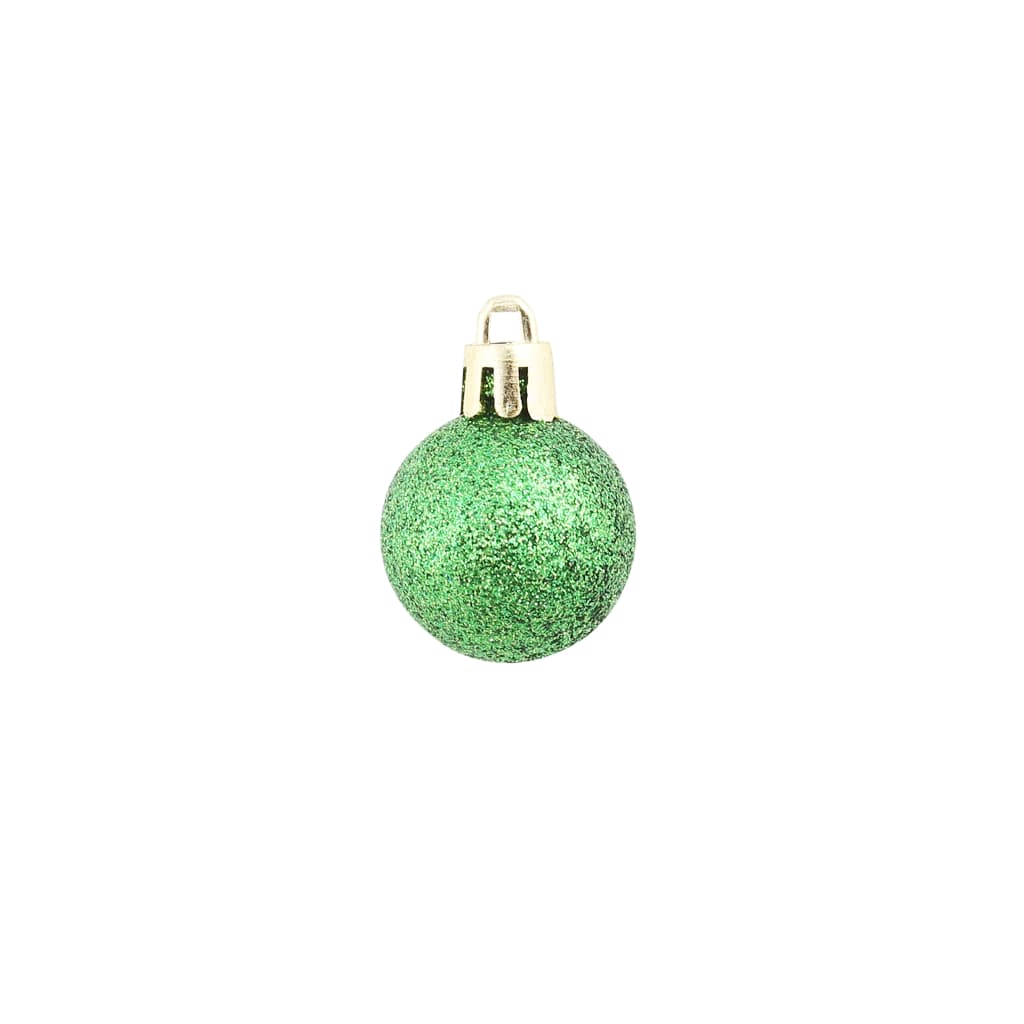 100-tlg. Weihnachtskugel-Set Weiß