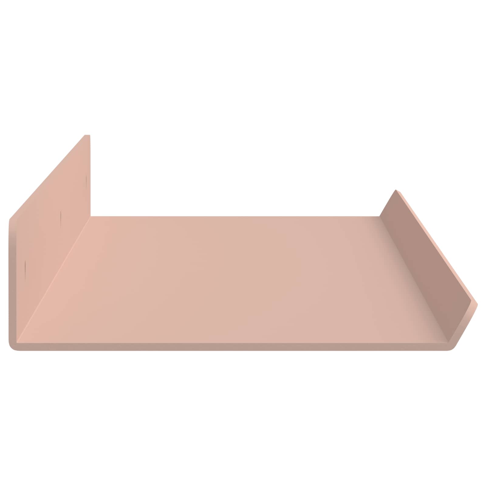 Schwebendes Regal 3 pcs Schwarz 40 x 9 x 2,5 cm Stahl