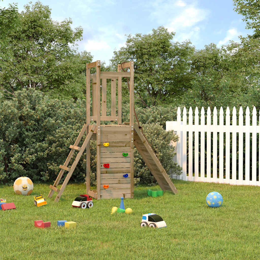 Spielturm Massivholz Kiefer