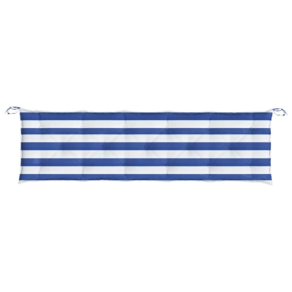 Gartenbank-Auflage Anthrazit 100x(50+50)x7 cm Oxford-Gewebe