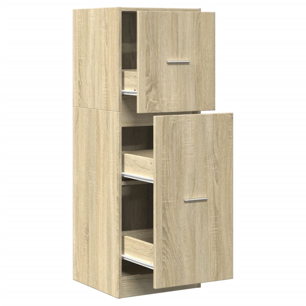 Apothekerschrank Weiß 30 x 41 x 174,5 cm Holzwerkstoff