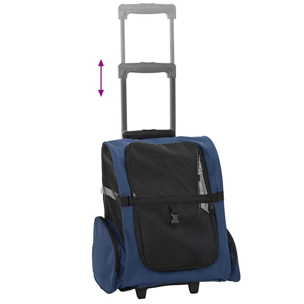 Trolley für Haustiere 3-in-1 Faltbar Beige