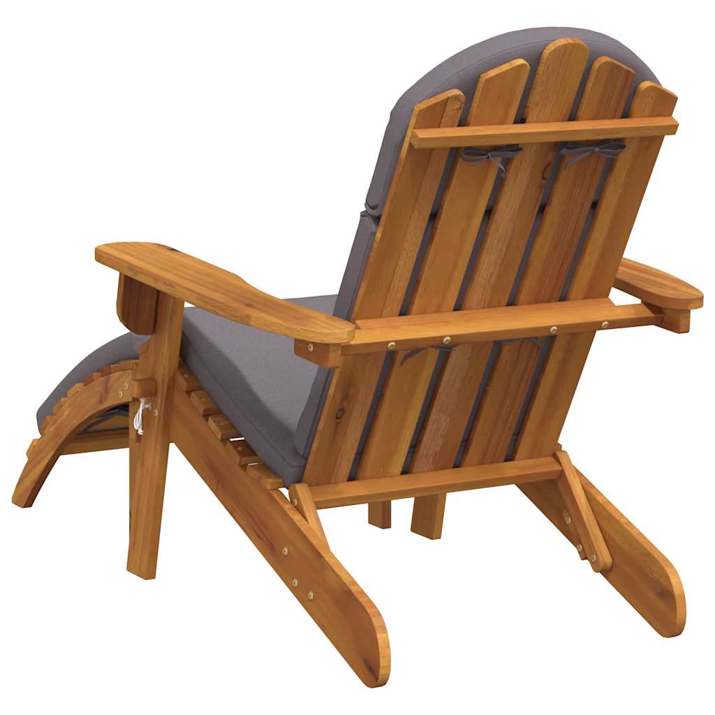 Adirondack-Gartenstühle 2 Stk. Massivholz Akazie