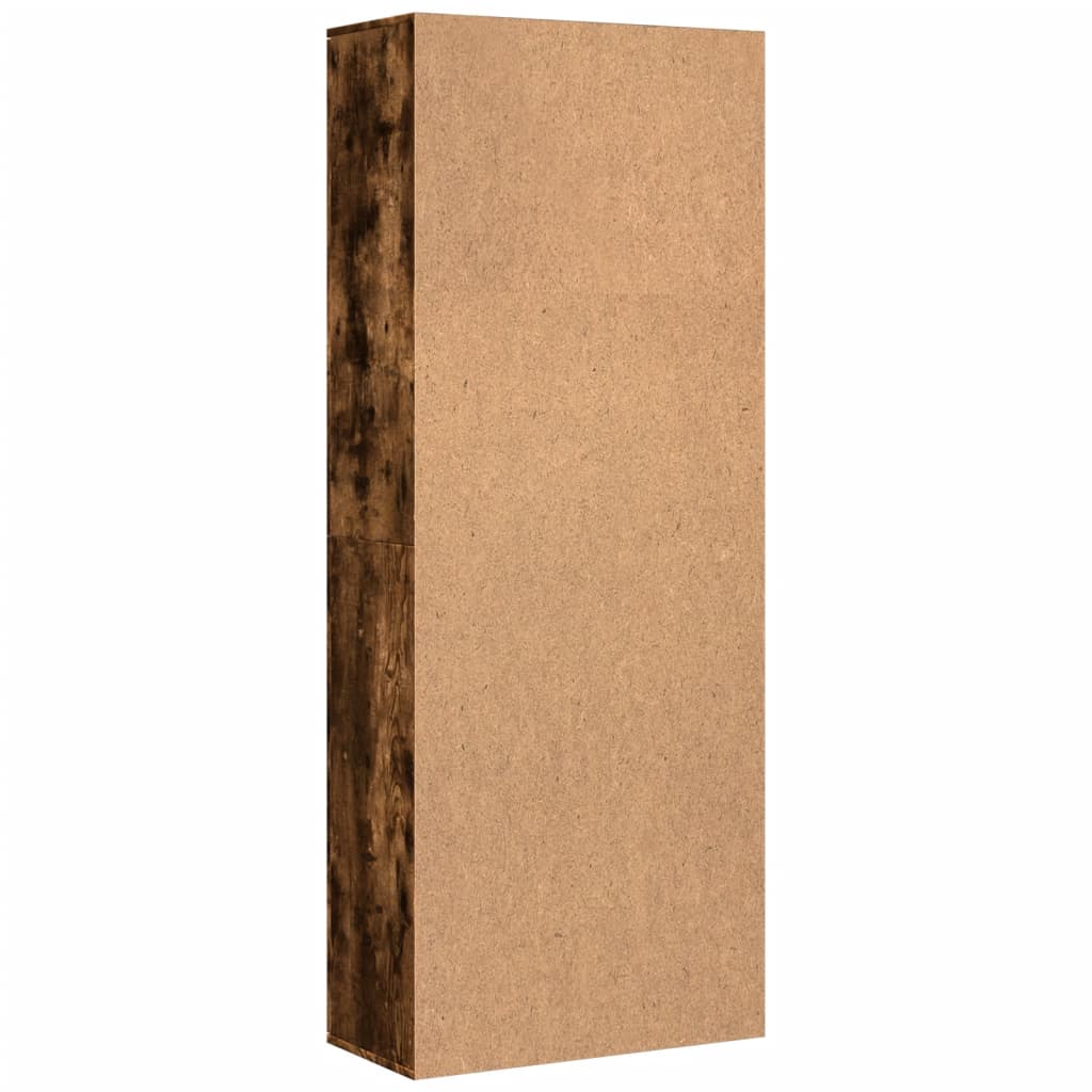 Highboard Weiß 70x35x180 cm Holzwerkstoff