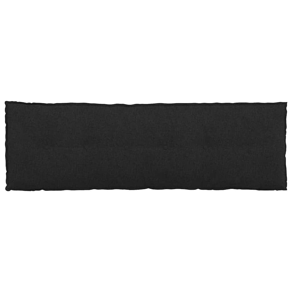 Rückenkissen Hellgrau 50 x 19 x 45 cm Stoff