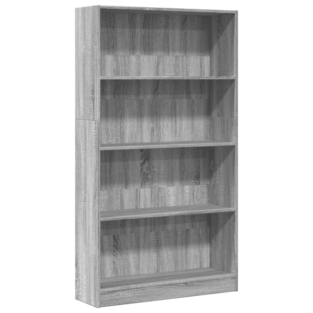 Bücherregal Weiß 40x24x75 cm Holzwerkstoff